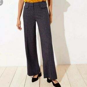 LOFT | High Waist Curvy Trousers